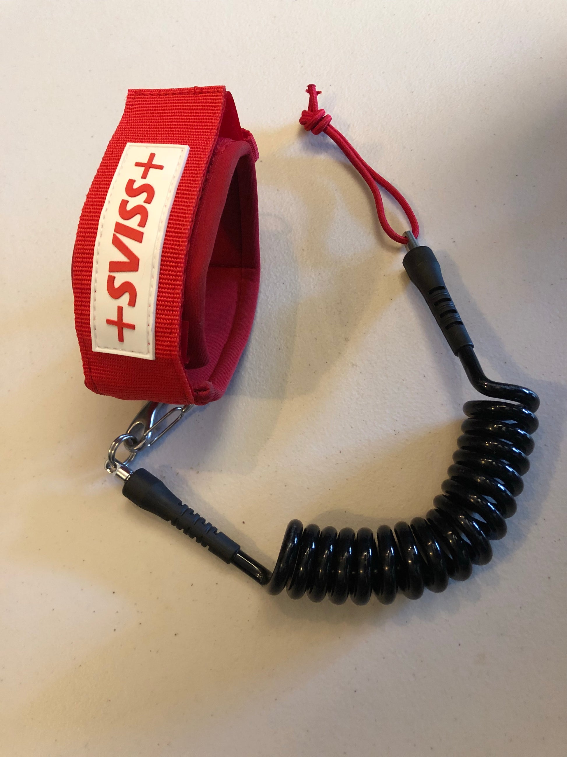 SVISS Pro Surfski/SUP leash. 2 Yr Guarantee freeshipping - The Surfski Warehouse